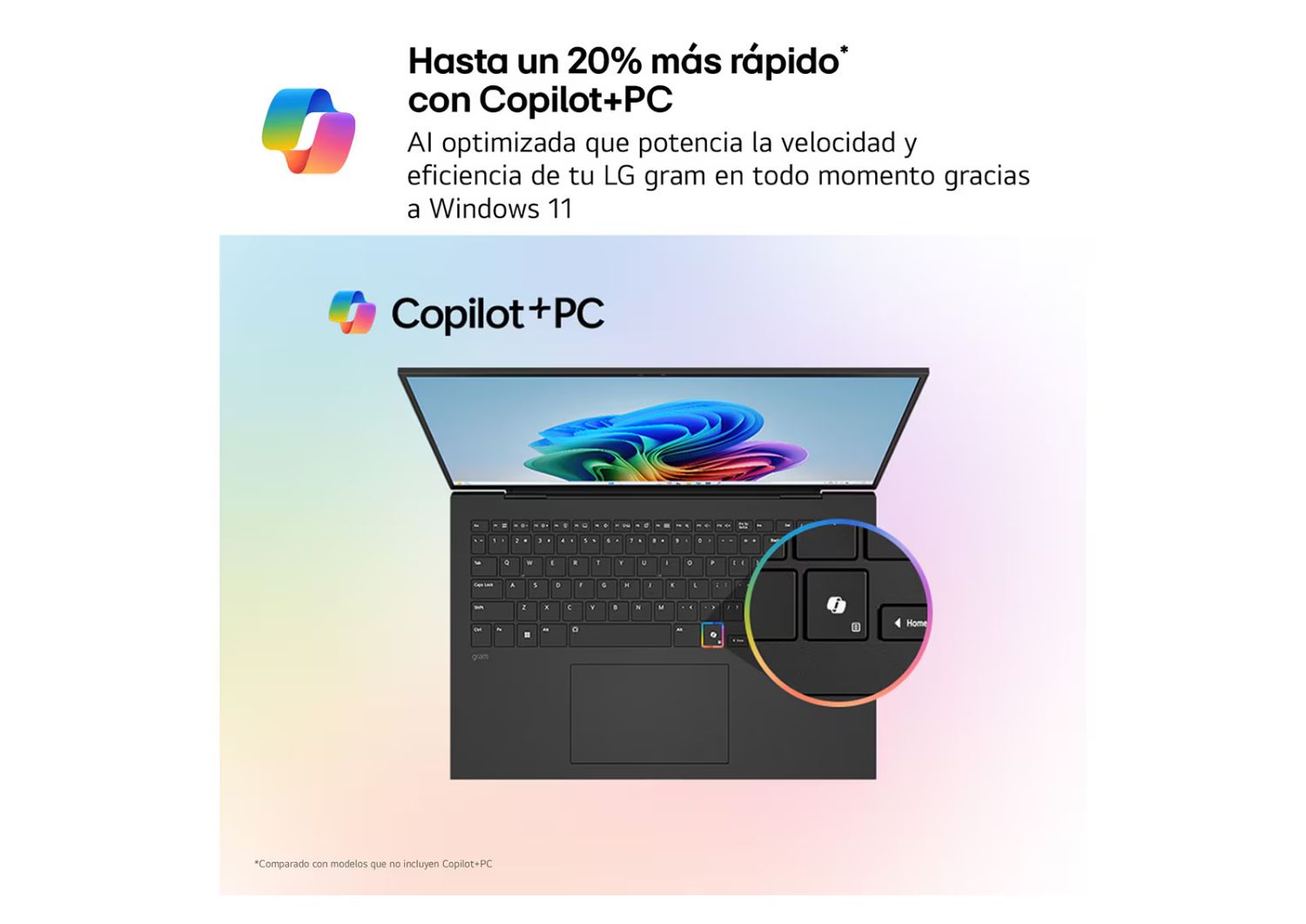 15Z80T-G.AU88B - LG Gram Ryzen7 32Gb 1Tb SSD W11H Negro (15Z80T-G.AU88B)