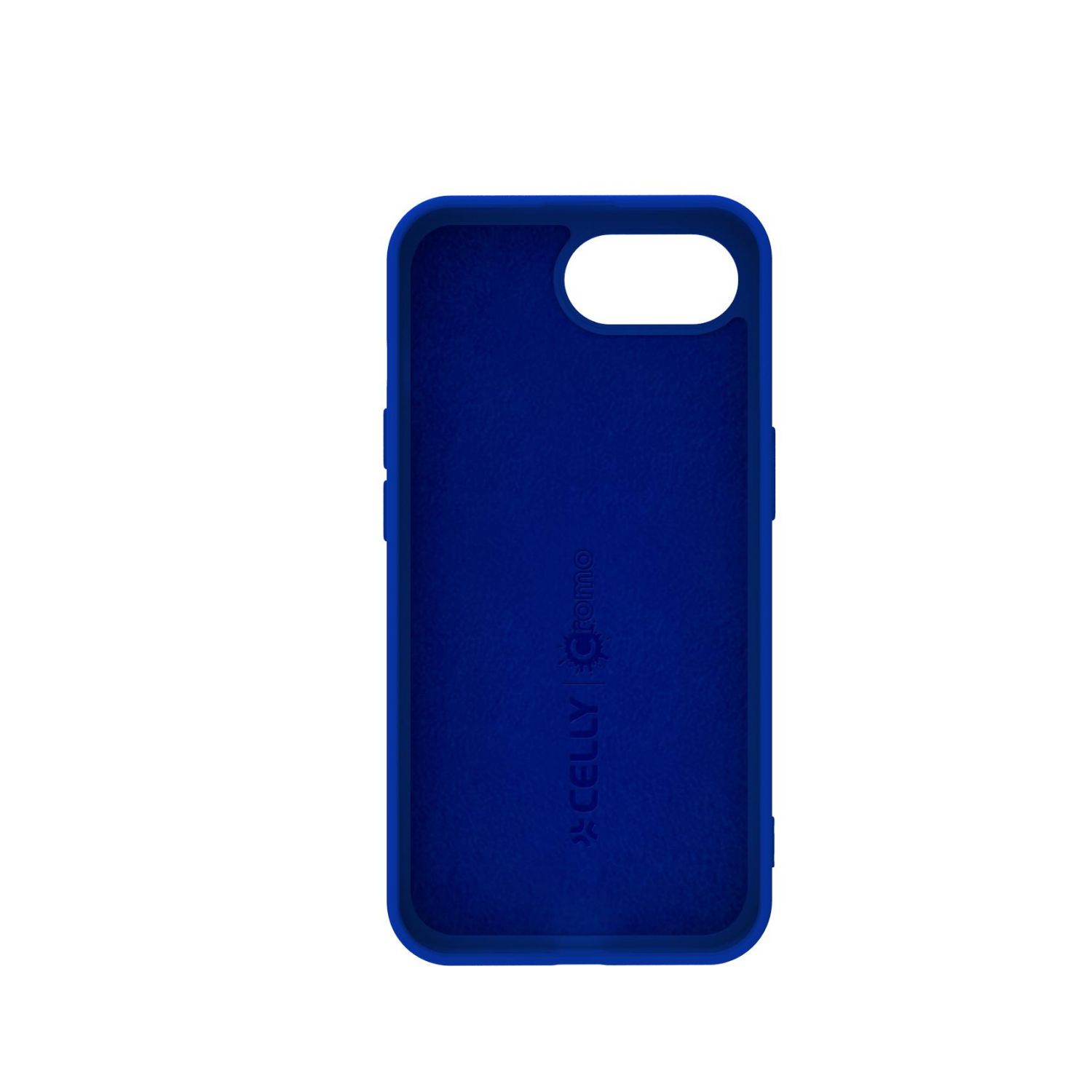 CROMO1123BL - Funda CELLY para iPhone 16E silicona Azul (CROMO1123BL)