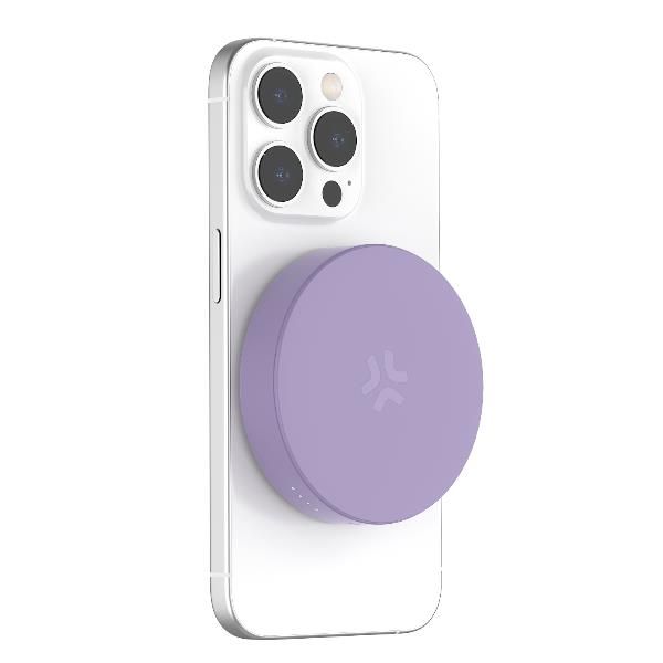 MAGPB3000VL - PowerBank Celly Compatible con la tecnologa Magsafe 3000mAh Violeta (MAGPB3000VL)