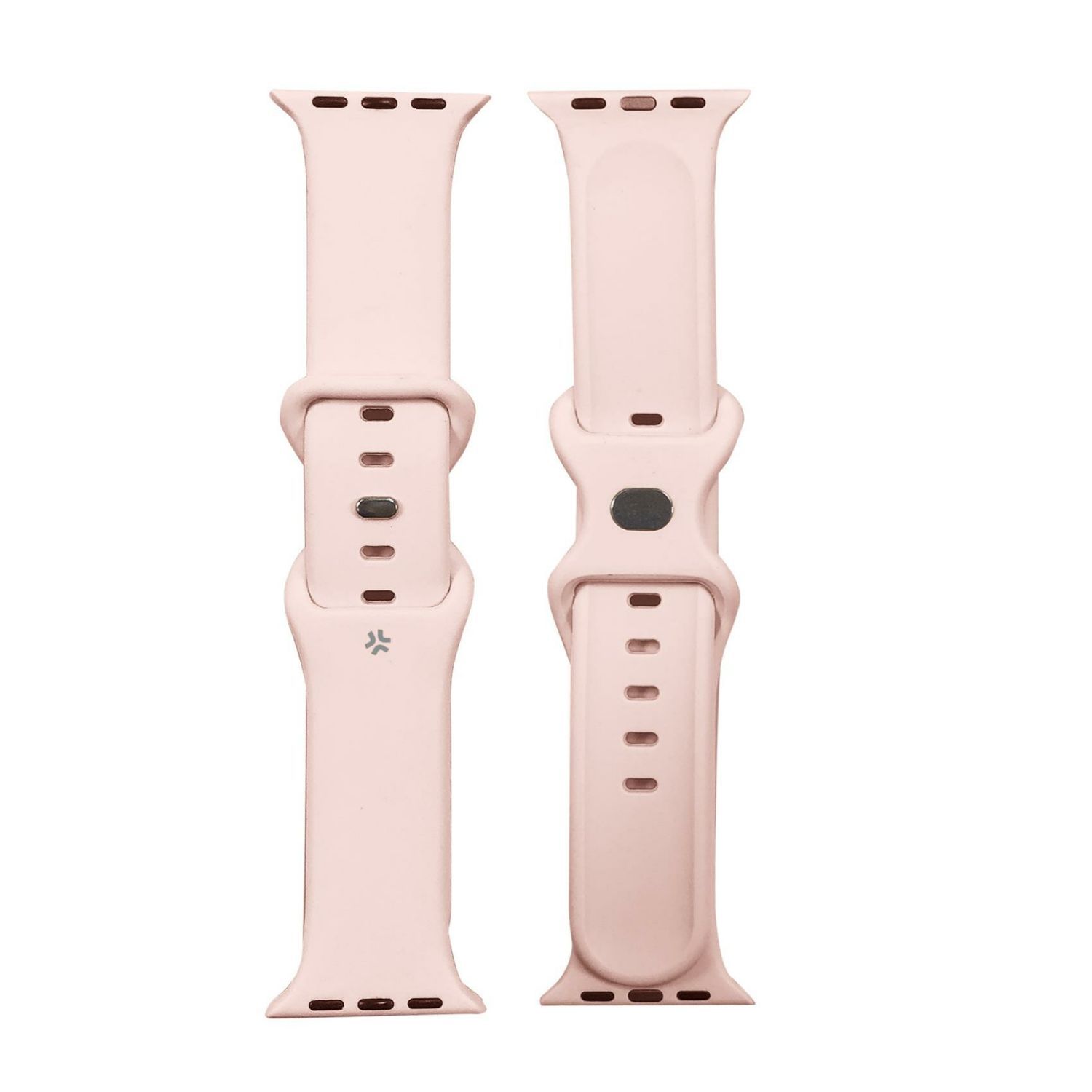 WBANDSIL40BP - Correa CELLY para AppleWatch con sistema de cierre con pasador, 38/40/41mm, de silicona suave Rosa (WBANDSIL40BP)