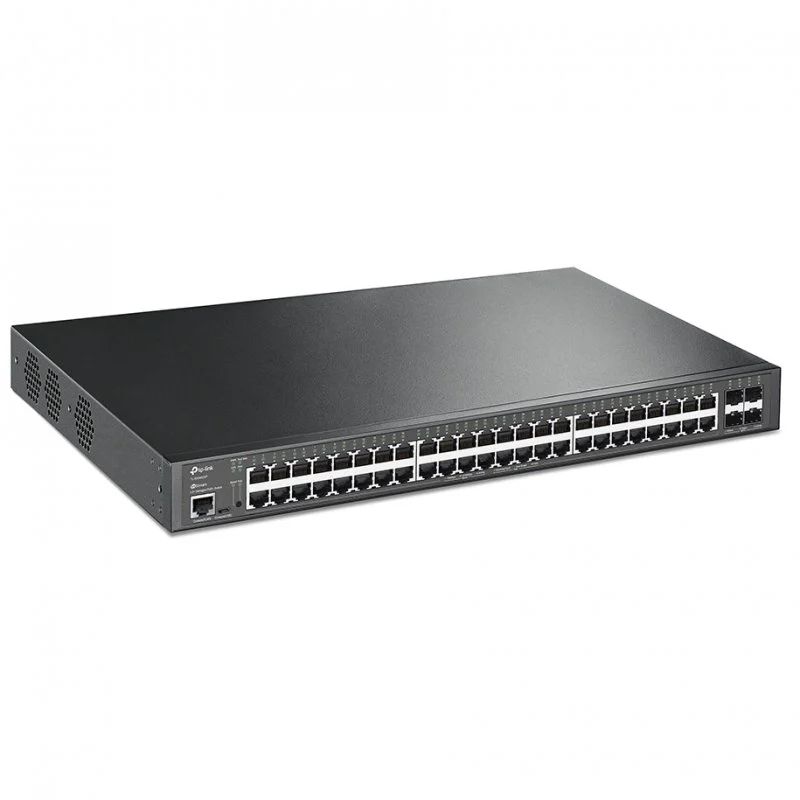 SG3452XP - Swicth TP-LINK 48p Poe+, 4p 10Ge SFF+, Rack, gestionable, L2+. (SG3452XP)