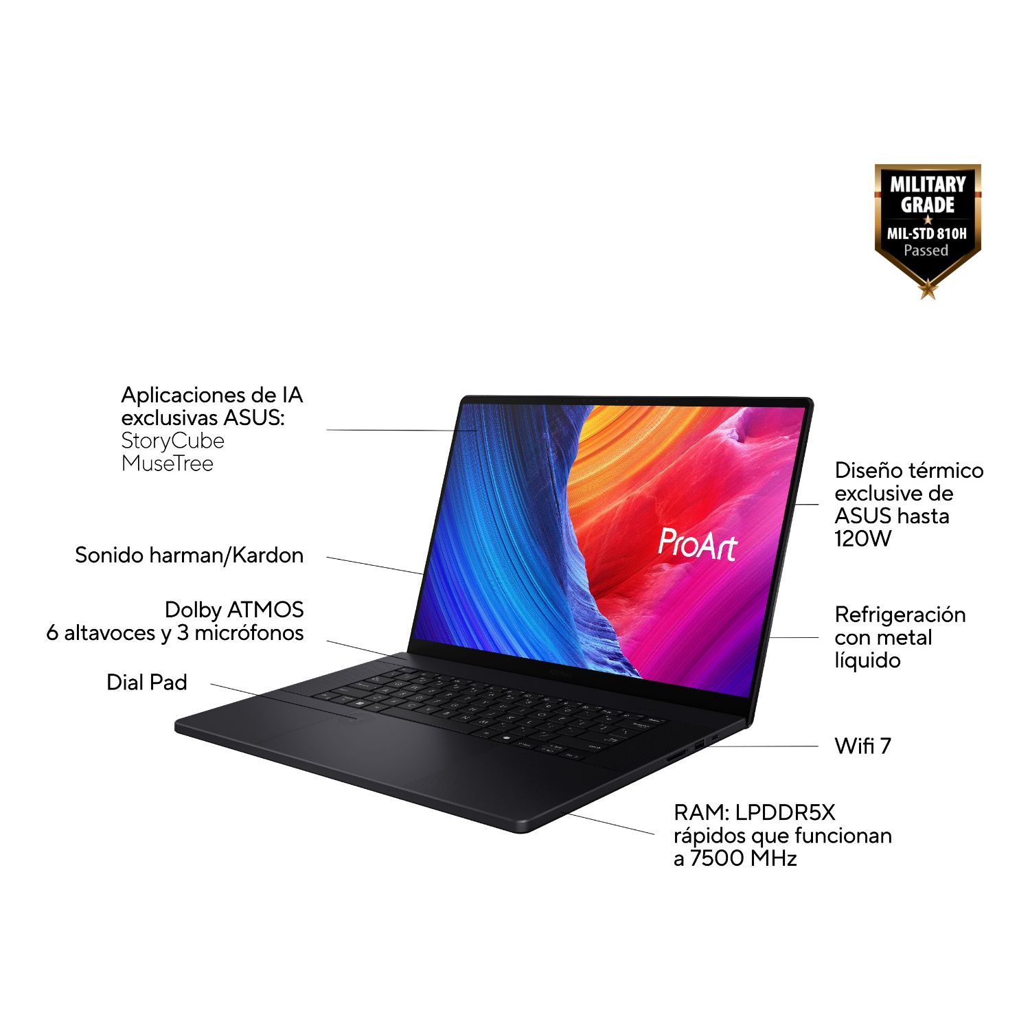 90NB15L1-M00360 - ASUS H7606WM-SC052W R9-HX370 32Gb 1Tb SSD 16