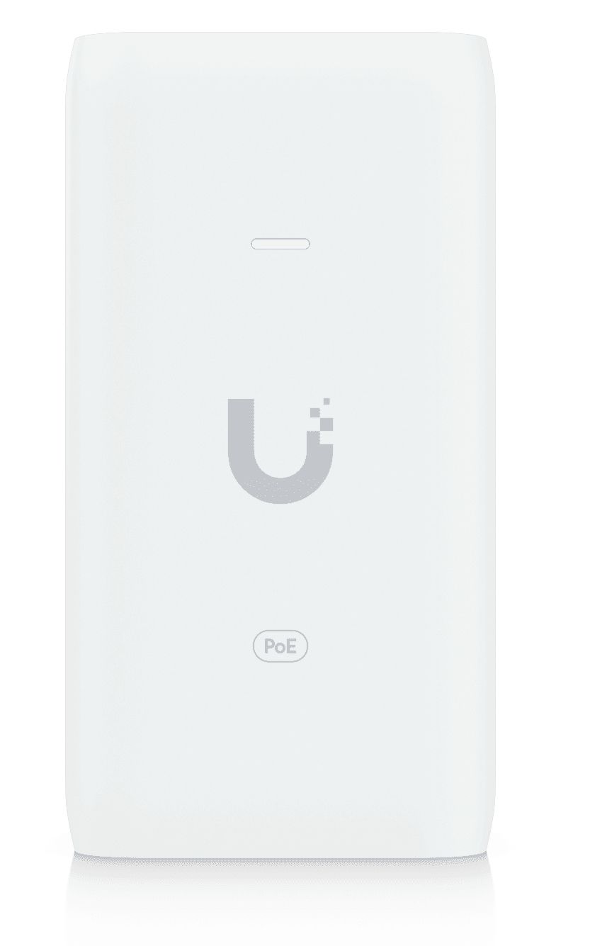U-PoE - Adaptador Ubiquiti Inyector PoE 48V Ethernet GbE Blanco (U-PoE)