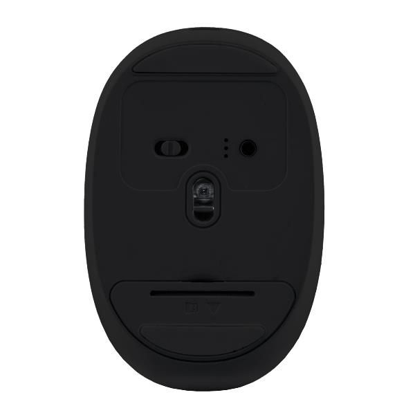 NXMDWS102 - Raton NILOX Dual-Wireless 3.0 y 5.2, Incluye un cable USB Tipo C para la carga, Silencioso, Negro (NXMDWS102)