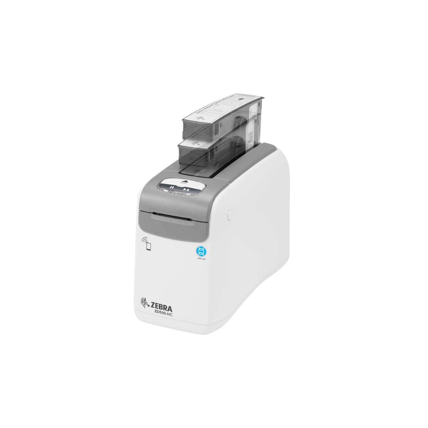 ZD51013-D0EE00F - Impresora T�rmica Zebra de Brazaletes Adhesivos 300dpi WiFi Bluetooth USB 2.0 Ethernet Blanca (ZD510 HC)