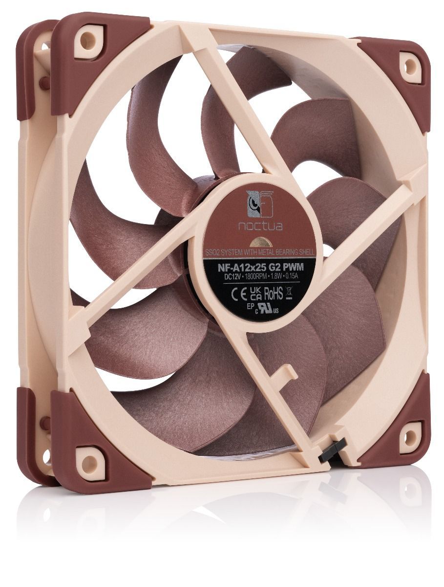 NF-A12X25 G2 PWM - Ventilador Noctua 12cm Marrn (NF-A12X25 G2 PWM)
