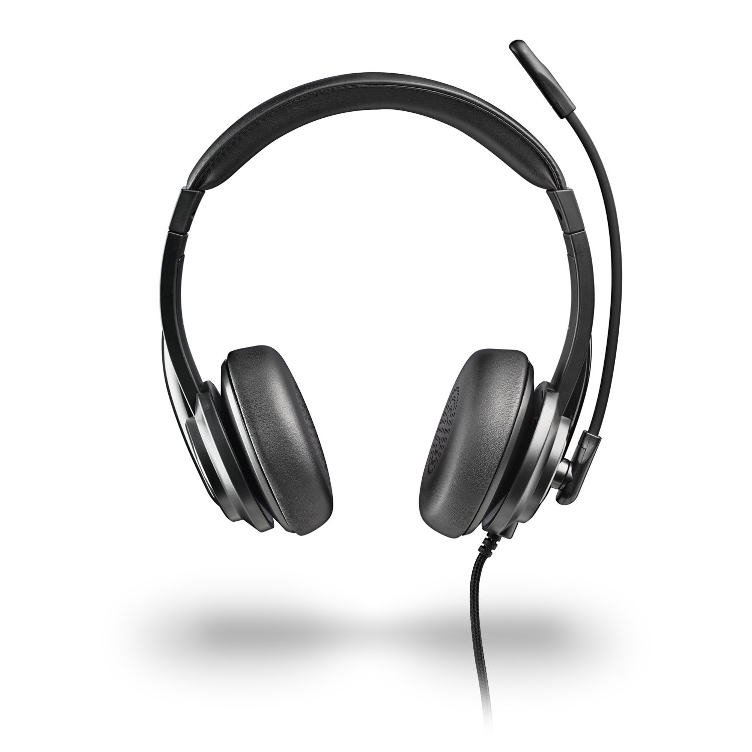 VOX605USBC - Auriculares con microfono NGS Usb-C con control volumen, adaptador Usb-A, 2m. Negro. (VOX605USBC)