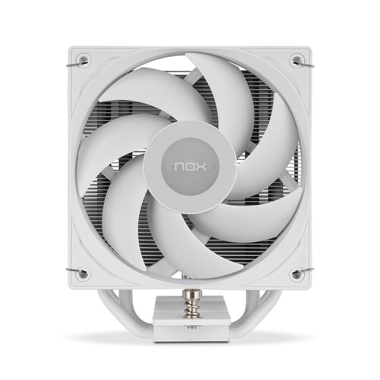 NXHUMMERR400W - Ventilador Caja Nox Hummer CPU R-400 ARGB 120mm Blanco (NXHUMMERR400W)