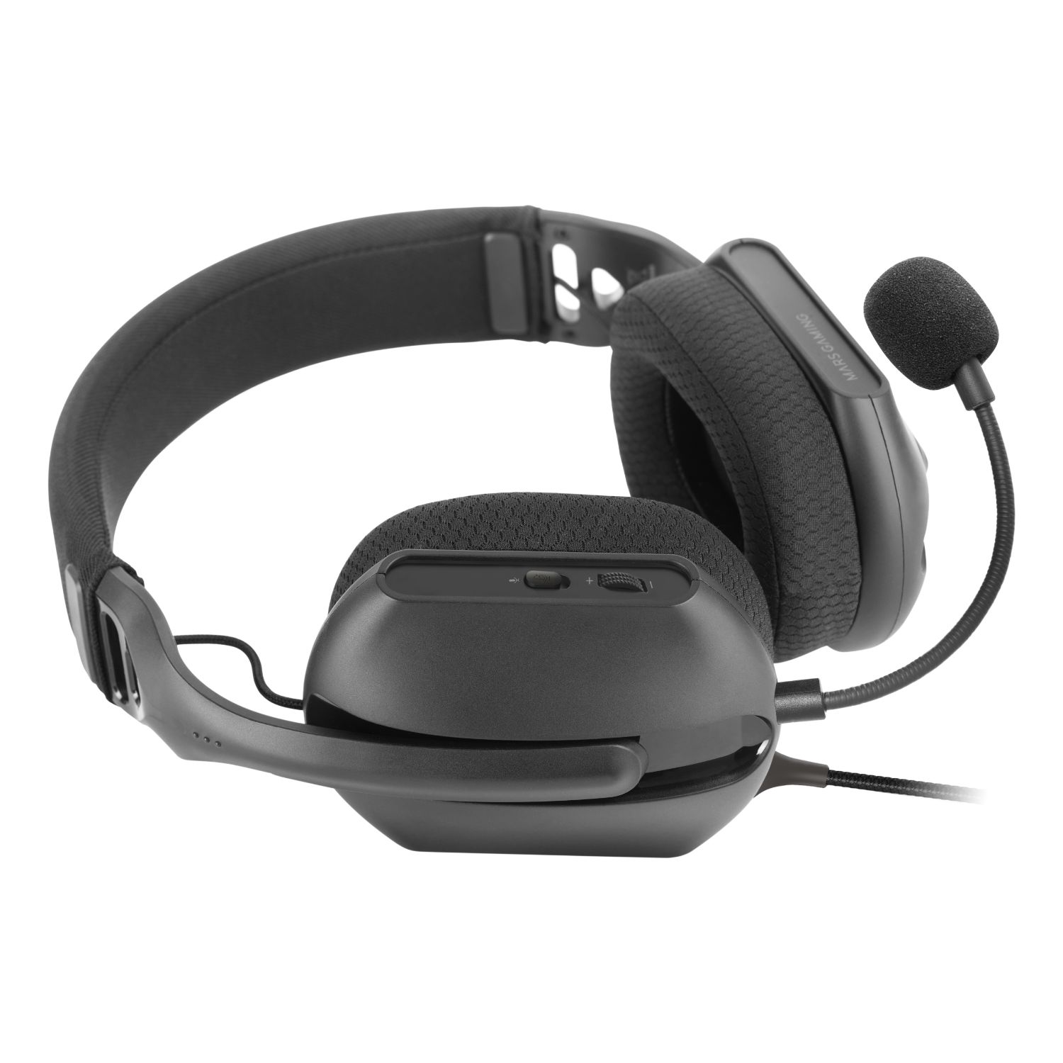 MHPRO - Auriculares+Micrfono Mars Gaming USB-A Negros (MHPRO)