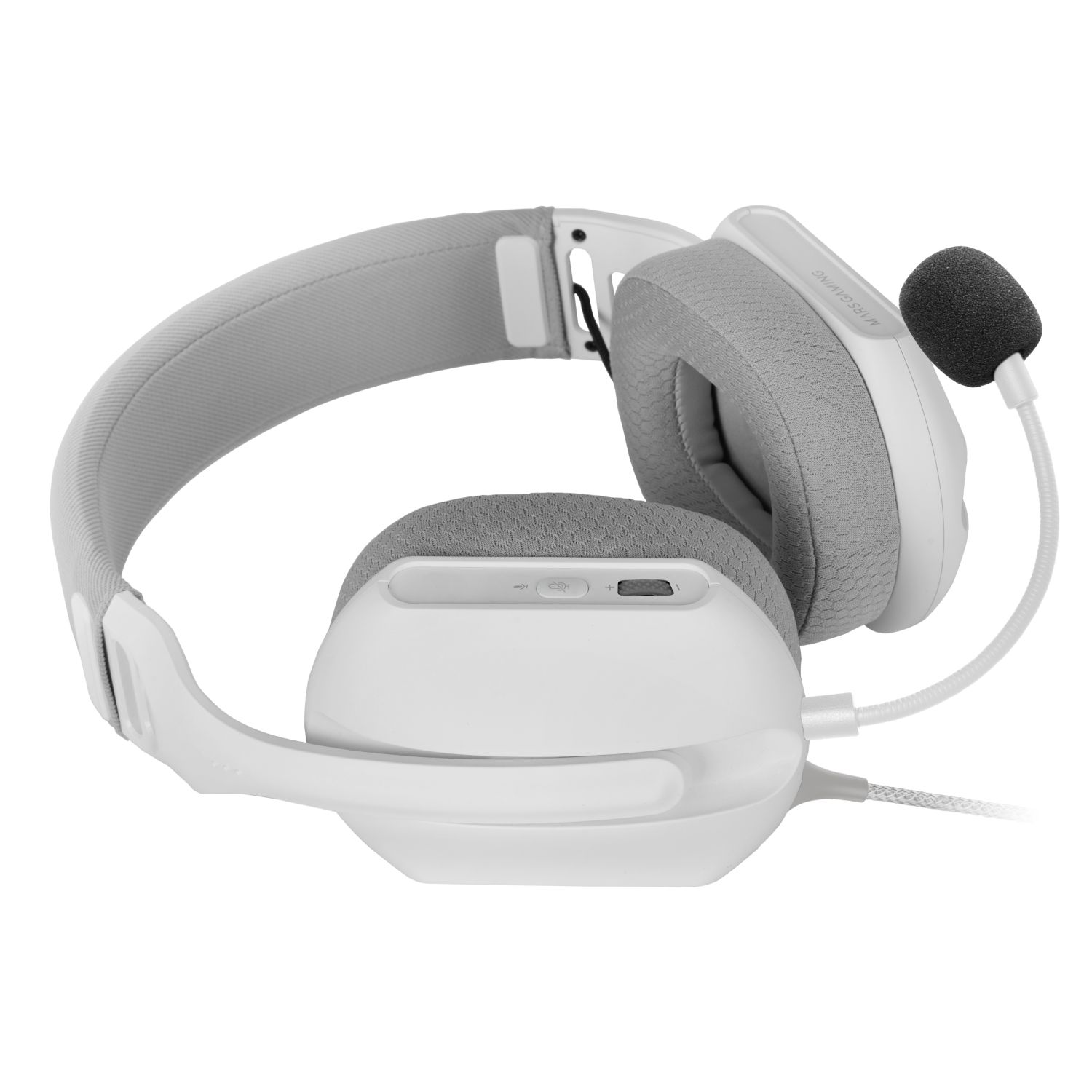 MHPROW - Auriculares+Micrfono Mars Gaming USB-A Blanco (MHPROW)