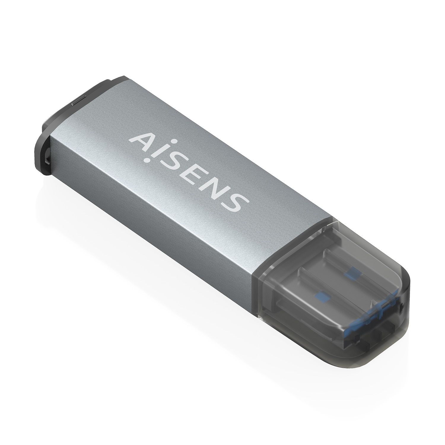ASCR-2A09-GR - Lector Tarjetas AISENS USB-A 3.0 Gris (ASCR-2A09-GR)