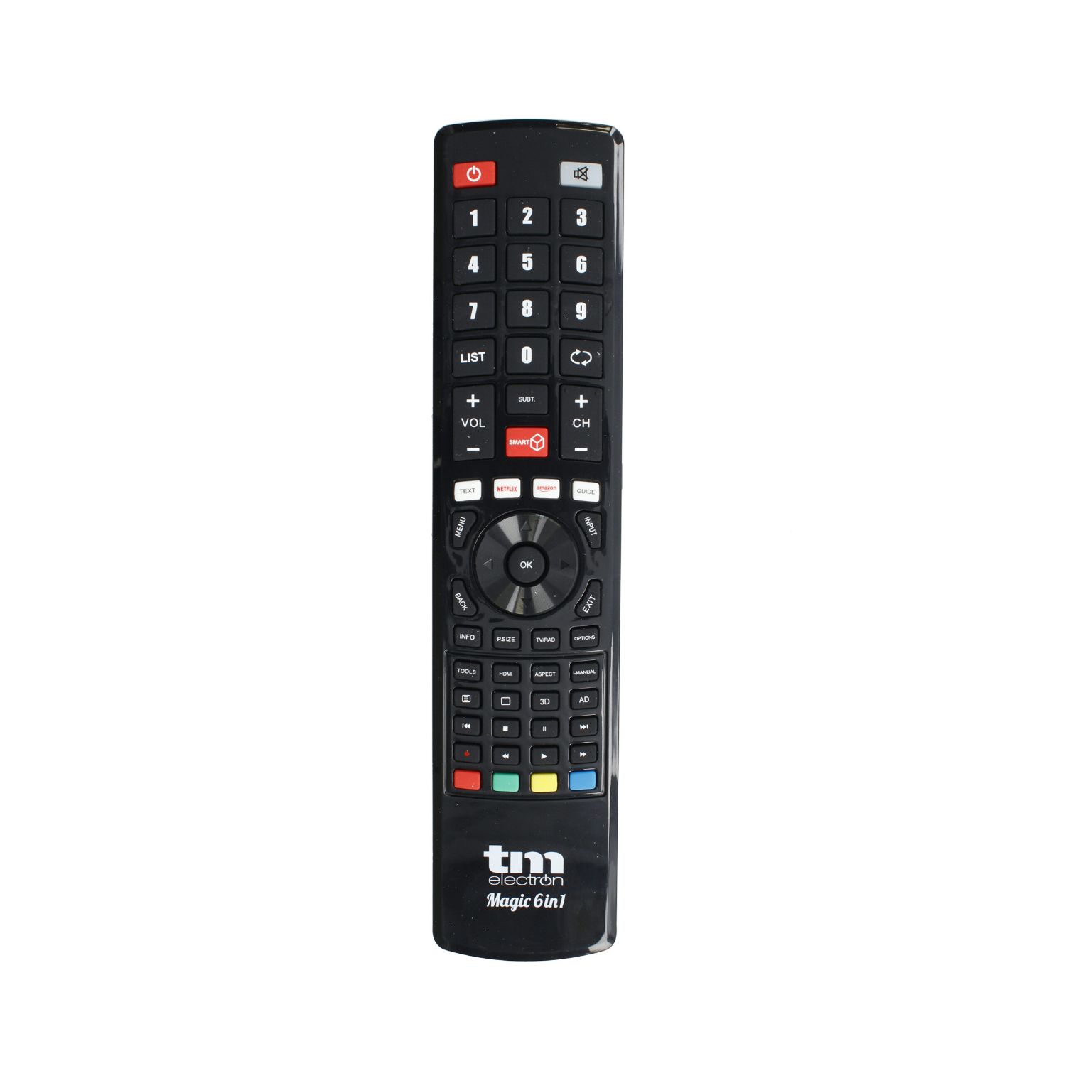 TMURC506 - Mando a Distancia TM ELECTRON para TV compatible con Samsung/LG/Sony/Panasonic/Philips/Hisense (TMURC506)