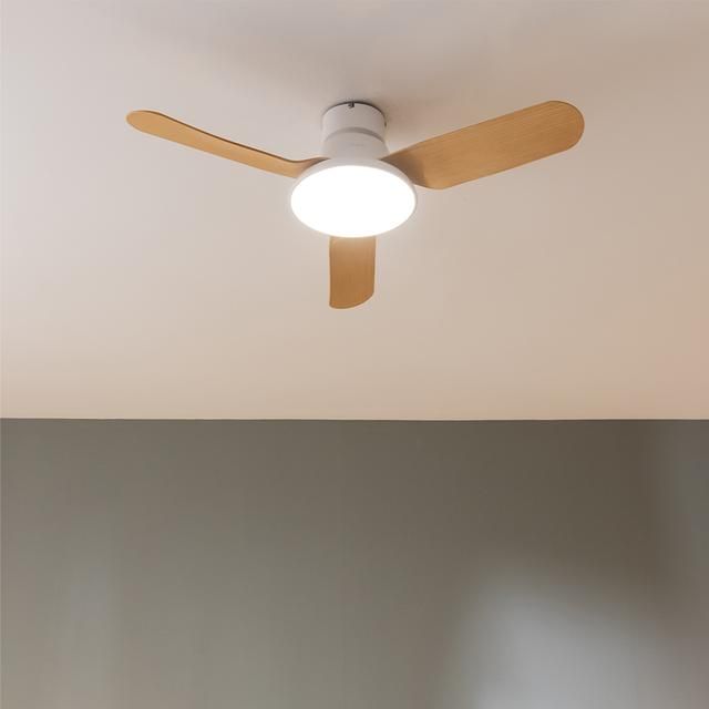 08622 - Ventilador de Techo CECOTEC EnergySilence Aero 5200 Light LightWood 40W 3 Aspas Luz LED 22W (08622)