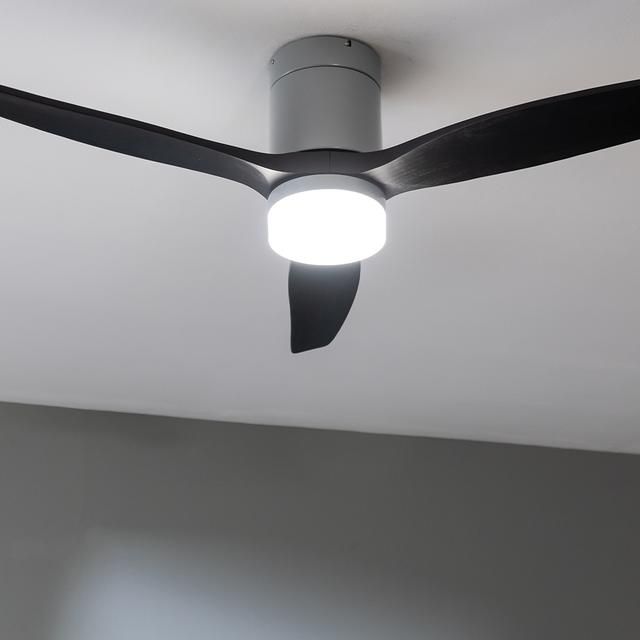 08526 - Ventilador de Techo CECOTEC EnergySilence Aero 5600 Aqua IronBlack 3 Aspas 40W WiFi (08526)