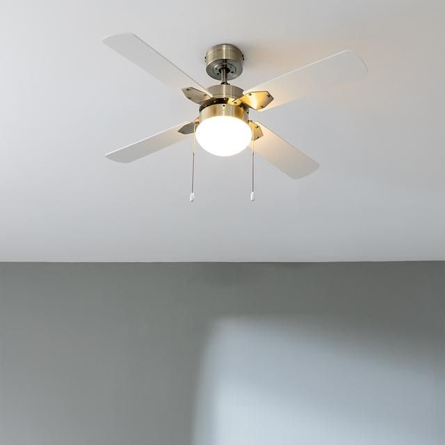 08464 - Ventilador de Techo CECOTEC EnergySilence Aero 450 GoldWhite 50W 4 Aspas (08464)