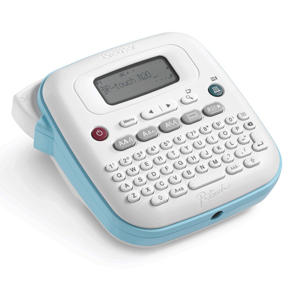 PT-N20 - Rotuladora de Sobremesa Brother Trmica LCD Color 180dpi Azul/Blanco (PT-N20)