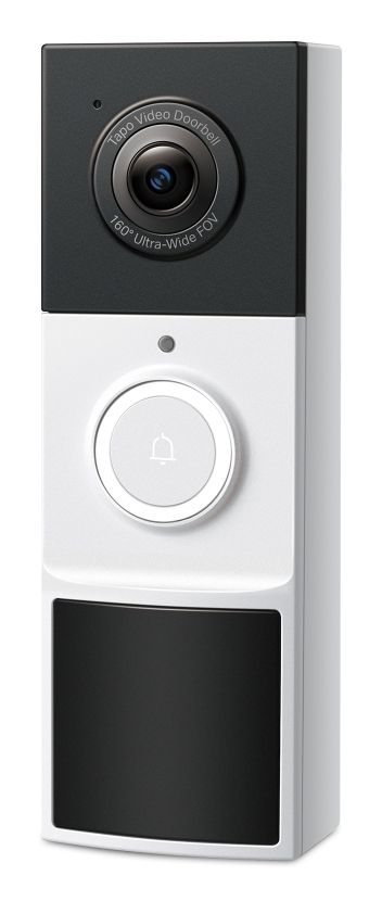 Tapo D210 - Timbre Inteligente TP-Link TAPO D210 con C�mara 3mp H.264 Micr�fono/Altavoces Incorporados WiFi Visi�n Nocturna LED IR IP65 Pared Negro/Blanco (Tapo D210)
