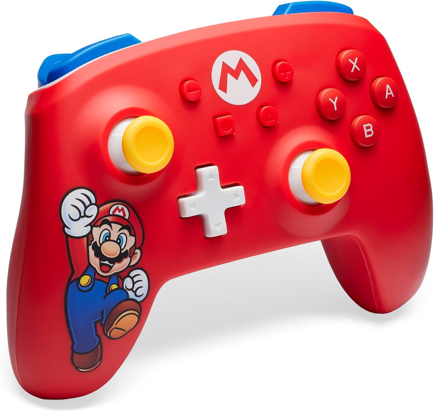 NSGP0309-01 - GamePad PowerA Wireless Bluetooth 5.0 Nintendo Switch Mario Joy (NSGP0309-01)