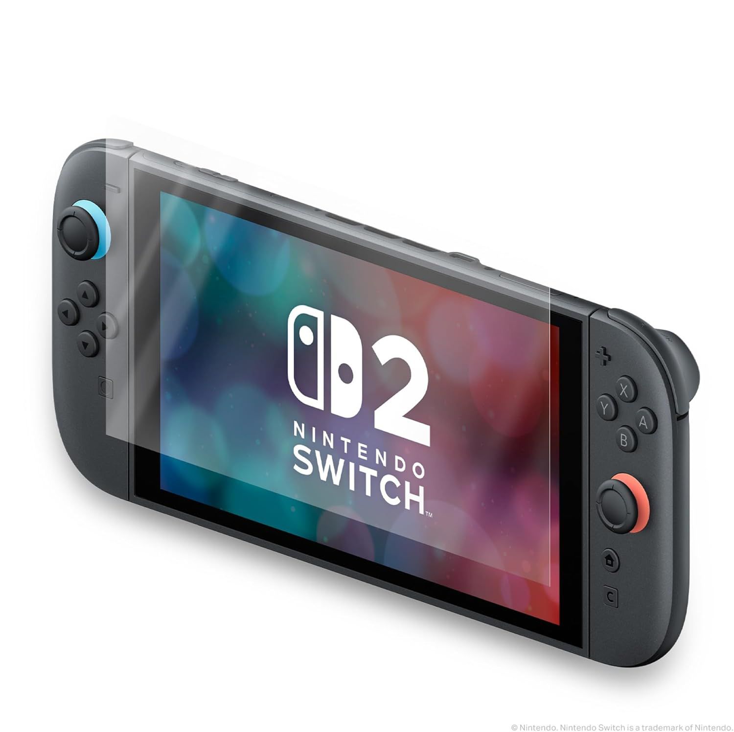 NSAC0530-01 - Protector de Pantalla PowerA para Nintendo Switch 2, 2unidades, con pa�o y aplicador. (NSAC0530-01)