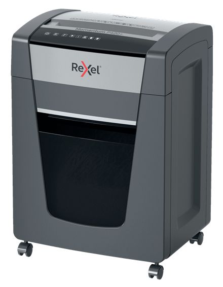 2021420XEU - Destructora Rexel Momentum P420+ Papel/Grapas/Clips Corte en Partculas P-4 30L Negra (2021420XEU)