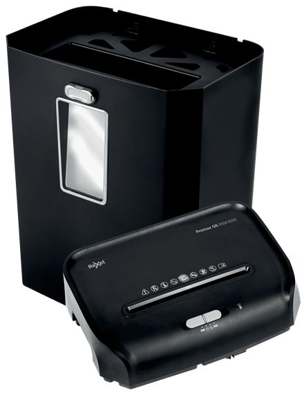 2104585EU - Destructora Rexel ProMax RSX1035, A4, nivel de seguridad P4, con una papelera de 35Litros, destruye hasta 10 hojas a la vez. (2104585EU)