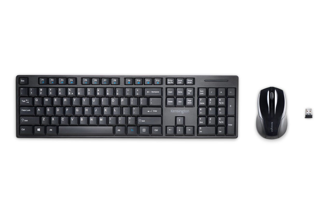 K75230ES - Kit Teclado + Ratn Kensington Pro Fit QWERTY RF 2.4GHz 1200dpi Negro (K75230ES)