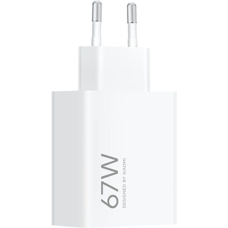 BHR07SKEU - Cargador de Pared XIAOMI 67W QC 3.0 1xUSB-A 3.0 Blanco (BHR07SKEU)