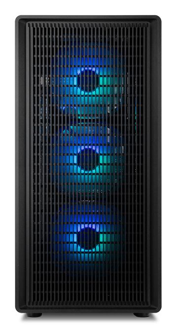 NXINFTYIOTABK - Caja Nox Infinity Iota Panel Lateral de Cristal Templado ARGB 1xUSB-A 3.0 1xUSB-C 3.1 ATX ITX mATX Negra (NXINFTYIOTABK)
