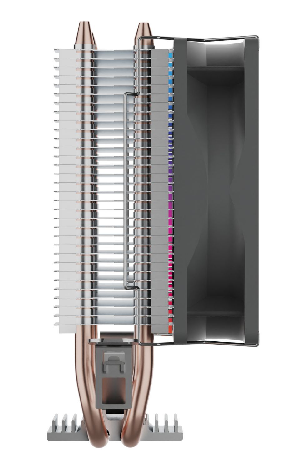 UK322101 - Ventilador CPU UNYKA UNYCOOL H20 ARGB LED Multisocket 90mm Gris (UK322101)