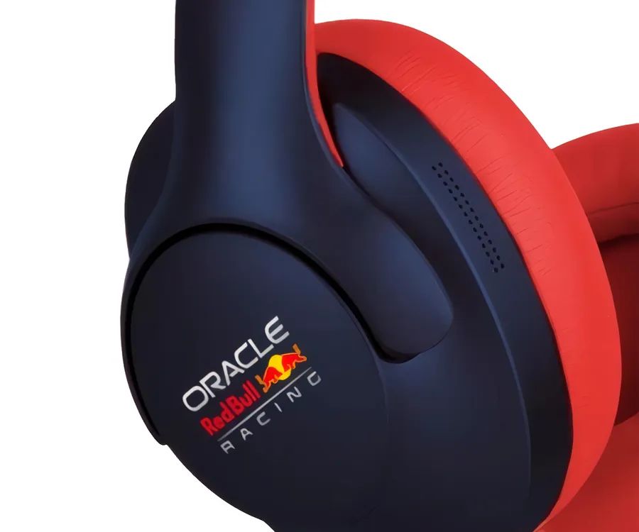 RB-HP130 - Auriculares Red Bull Aura Wireless bluetooth, Circumaurales, Azul/Rojo (RB-HP130)