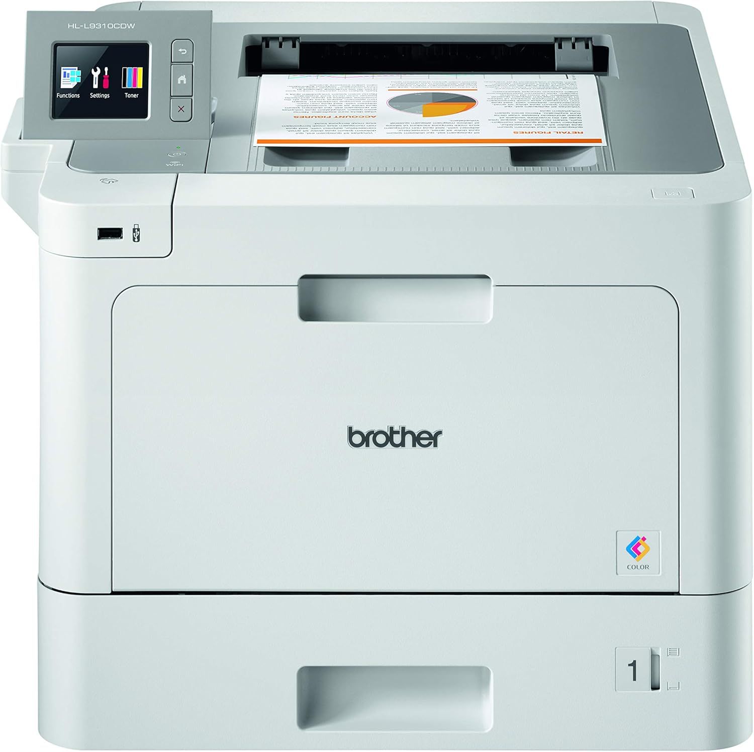HLL9310CDWMT - Impresora Brother Lser Color +Torre de bandejas TT4000 +Conector TC4000 incluido. (HLL9310CDWMT)