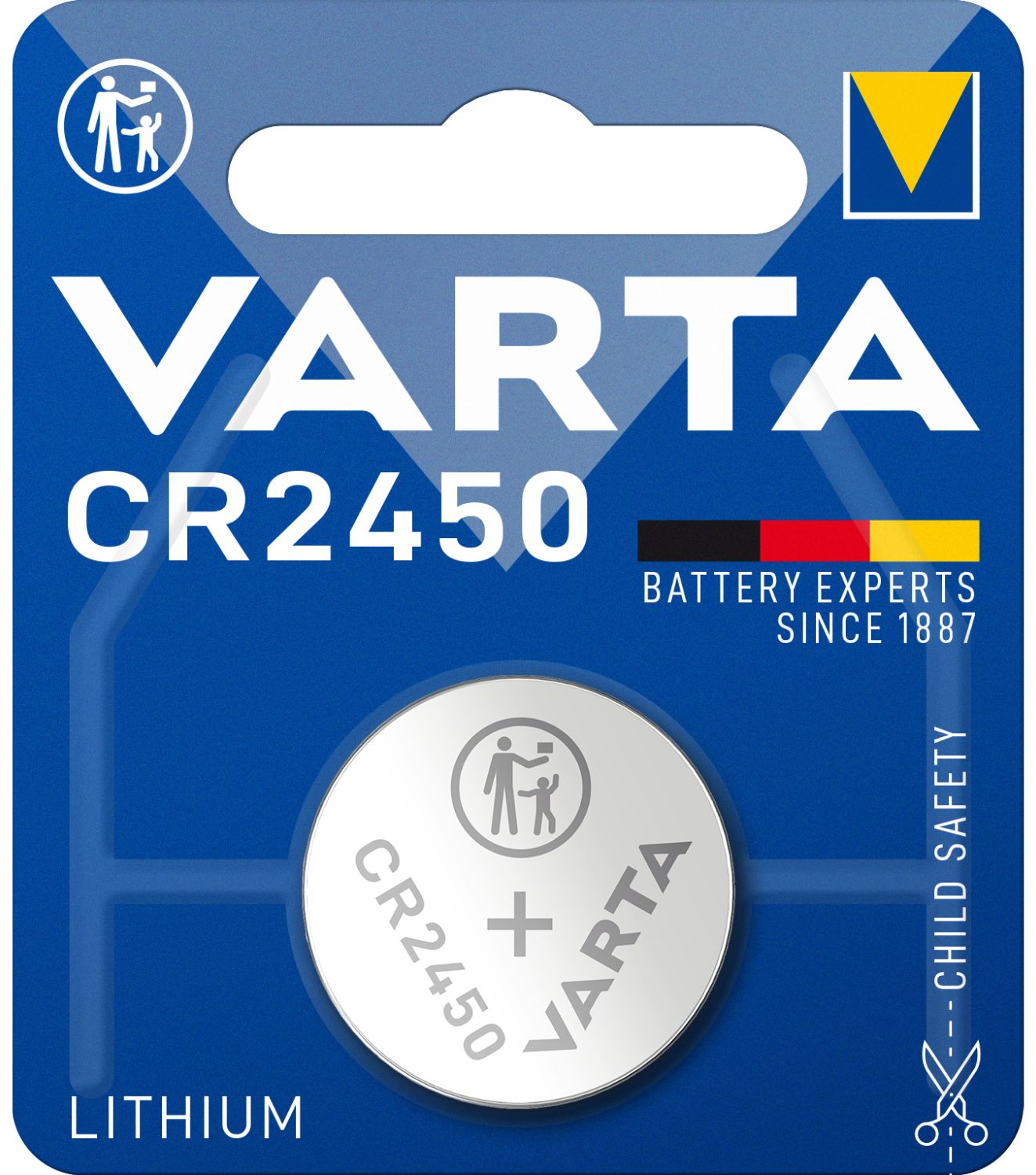 06450101401 - Pila de Botn Varta CR2450 3V Litio (06450101401)