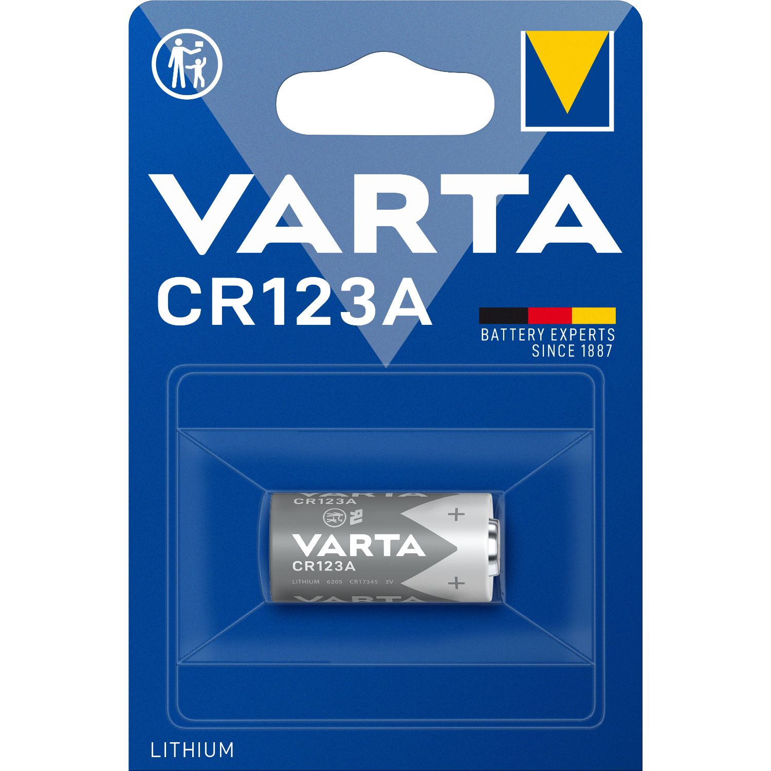 06205301401 - Pila Varta CR123A Litio (06205301401)