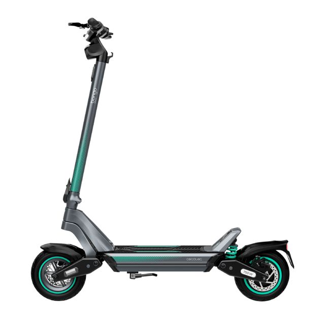 09271 - Patinete elctrico Cecotec Bongo Y45 Connected 750w, doble suspensin, autonoma de hasta 45km, Cumple con todos los requisitos de la nueva normativa espaola de circulacin, homologado DGT, con APP. (09271)