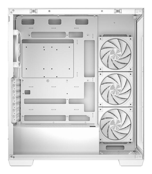 R-CG580-WHADA4-G-2 - Caja Gaming DeepCool CG580V2 4F Panel Lateral de Cristal Templado 2xUSB-A 3.0 1xUSB-C 3.1 ATX ITX mATX Blanca (R-CG580-WHADA4-G-2)