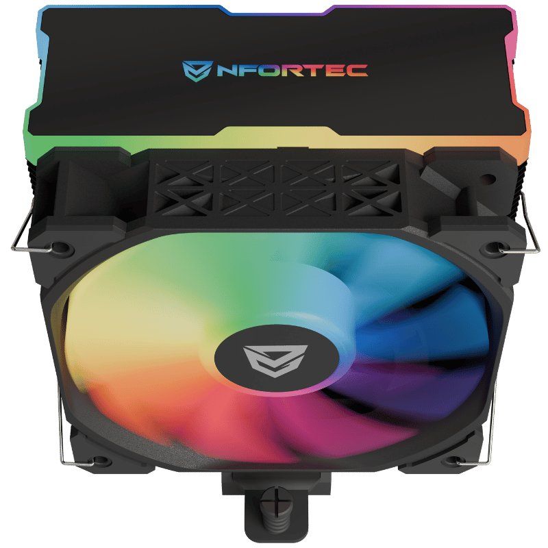 NF-CPU-CENTAURUSX2-B - Ventilador Nfortec Centaurus X2 LED ARGB 120mm Negro(NF-CPU-CENTAURUSX2-B)
