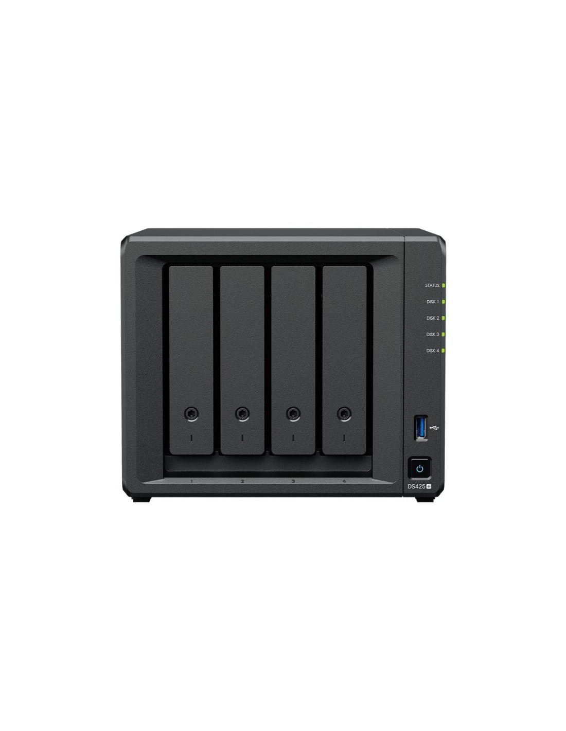 DS425+ - Servidor NAS Synology Intel Celeron J4125, 2Gb 4Bahas SATA6Gb/s (DS425+)