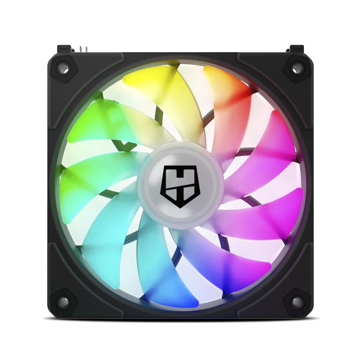 NXHUMMERELINKBK - Ventilador NOX Easy Link ARGB con PWM 120mm (NXHUMMERELINKBK)