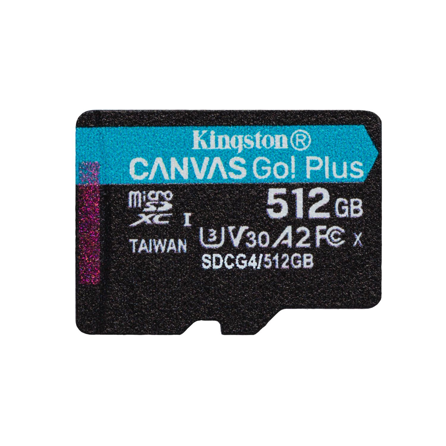SDCG4/512GB - kingston microSDXC Canvas Go Plus 512Gb Gen4 200MB/s A2 U3 V30 +Adaptador SD. (SDCG4/512GB)