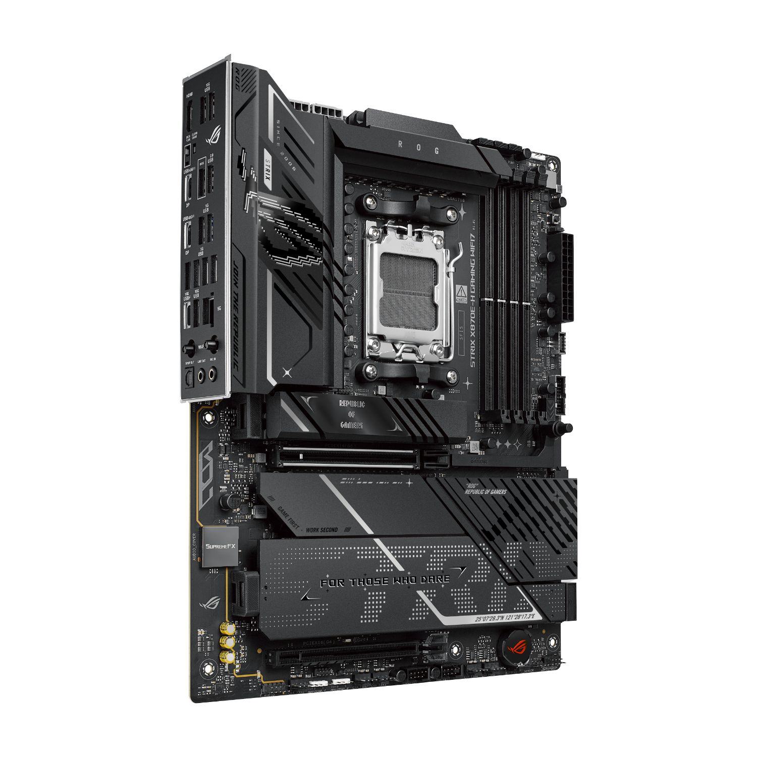 90MB1M90-M0EAY0 - ASUS ROG STRIX X870E-H GAMING WIFI7: (AM5) 4DDR5 4SATA3 4M.2 Wifi7 ATX (90MB1M90-M0EAY0)