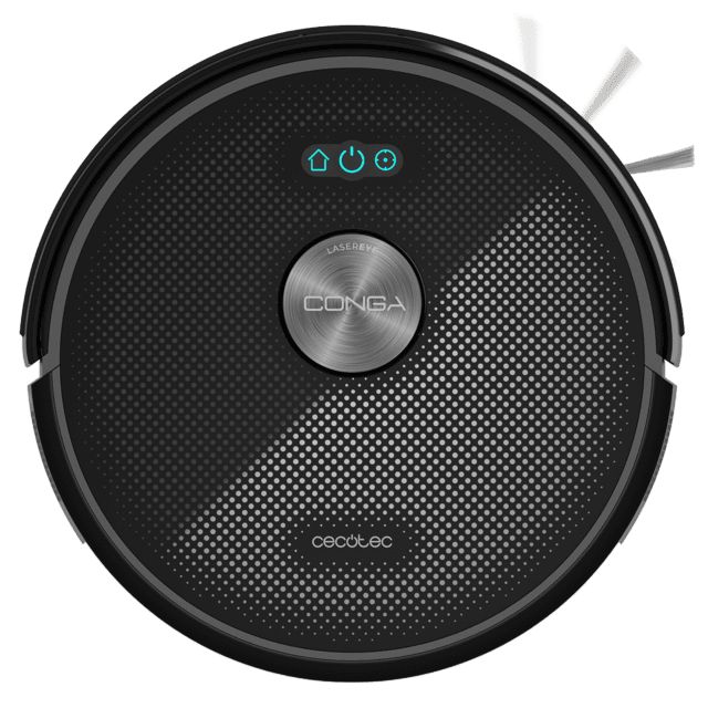 A01_EU01_114516 - Robot Aspirador Cecotec Conga M50 on Navegacin lser APP, Wifi, 5000Pa, 160 m2 de autonoma. Cepillo multifuncin para todas las superficies. (A01_EU01_114516)