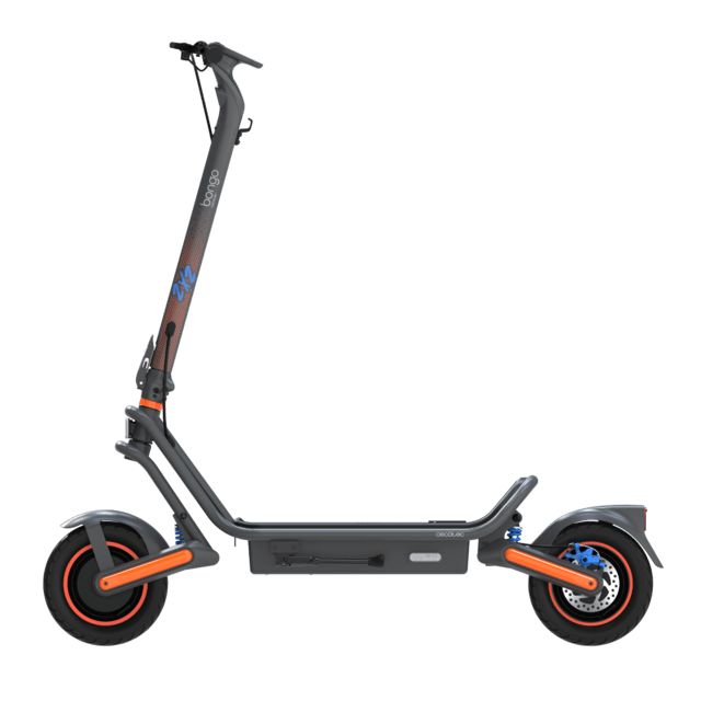 A01_EU01_101740 - Patinete elctrico Cecotec Bongo GS65 2x2 XXL Connected, base ultrawide, doble suspensin, doble motor, potencia mxima de 1000W y neumticos de 10