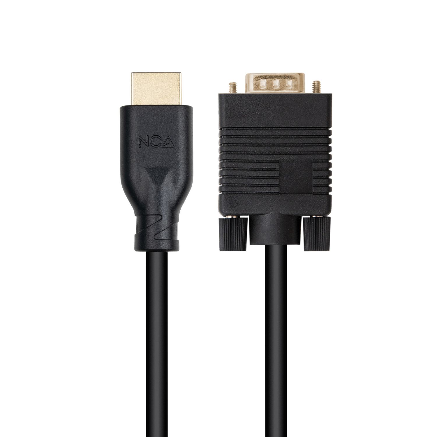 10.15.4602 - Cable Conversor Nanocable VGA/M a HDMI/M 1.8m Negro (10.15.4602)