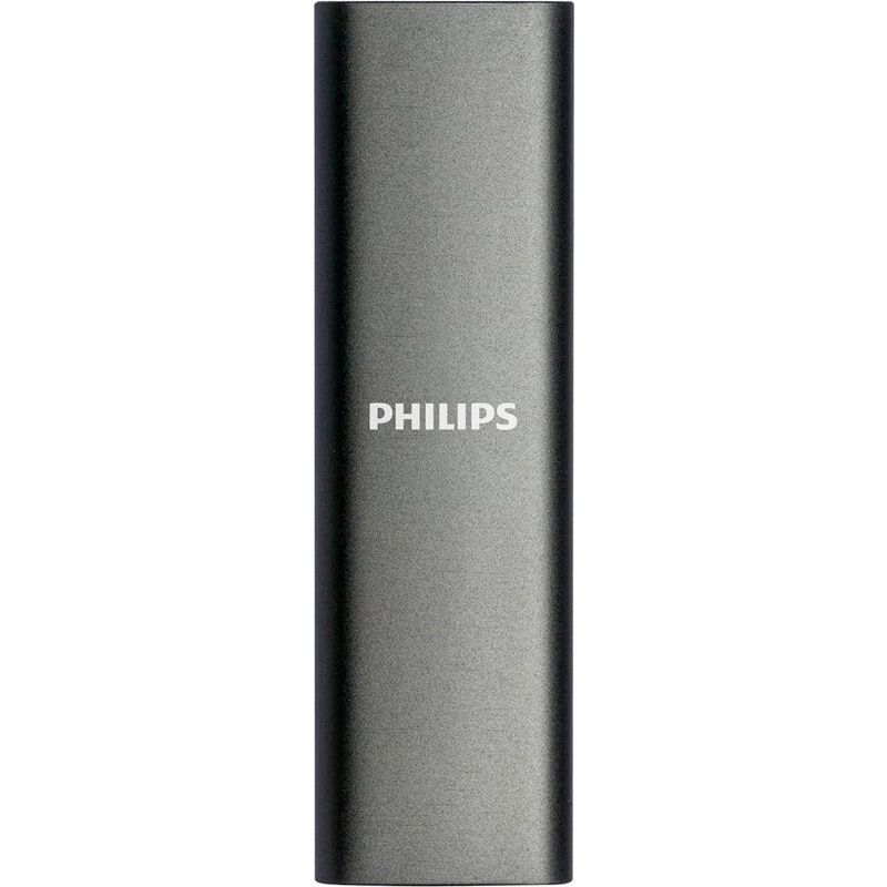 FM50SS031P - Disco Externo SSD Philips Slim 500Gb SATA USB-C 3.0 Lectura 550 Mb/s Gris (FM50SS031P)