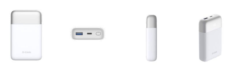 DPP-101 - PowerBank D-LINK 1000mAh Usb-C Usb-A Blanco (DPP-101)
