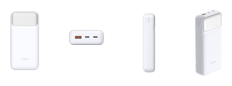 DPP-201 - PowerBank D-LINK 2000mAh Usb-C Usb-A Blanco (DPP-201)