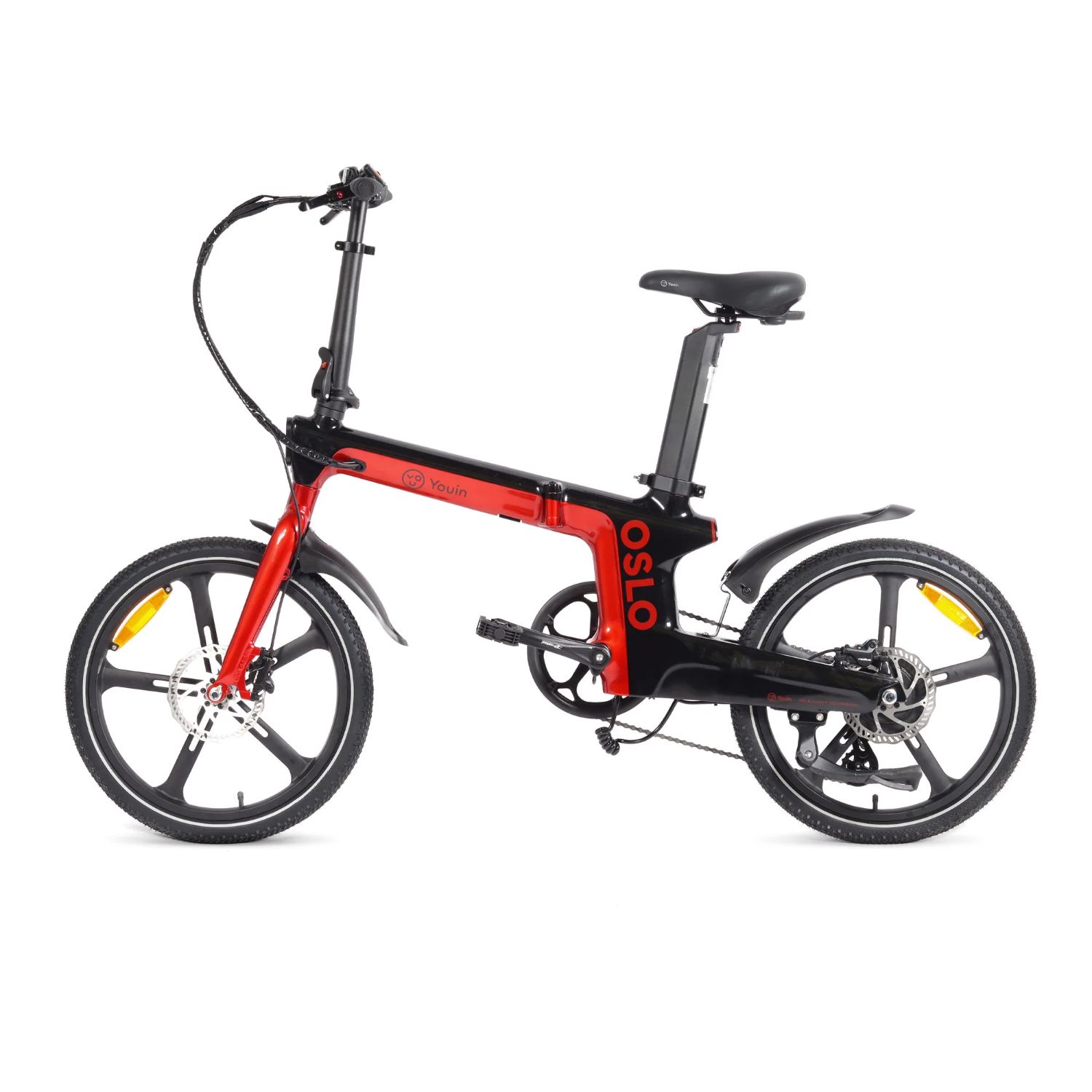 BK1900 - Bicicleta Elctrica YOUIN Oslo Pro Plegable, 250w, hasta 45km autonoma, ruedas 20