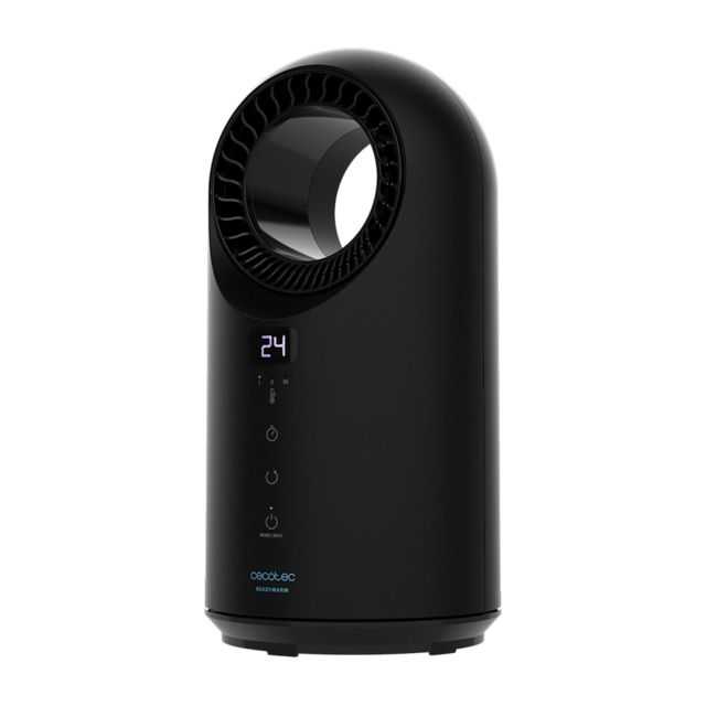 05371 - Calefactor Cecotec Ready Warm 8400 Bladeless Connected, 1500W, control por Wi-Fi, mando a distancia, t�ctil, pantalla LED, 3 modos, oscilaci�n, temporizador y triple sistema de seguridad. (05371)
