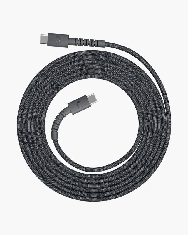 2CCC201SG - Cable Fresh N Rebel FlexWave USB-C a USB-C 100W 2m Gris Silicona Ultraflexible Dise�o Trenzado Duradero (2CCC201SG)