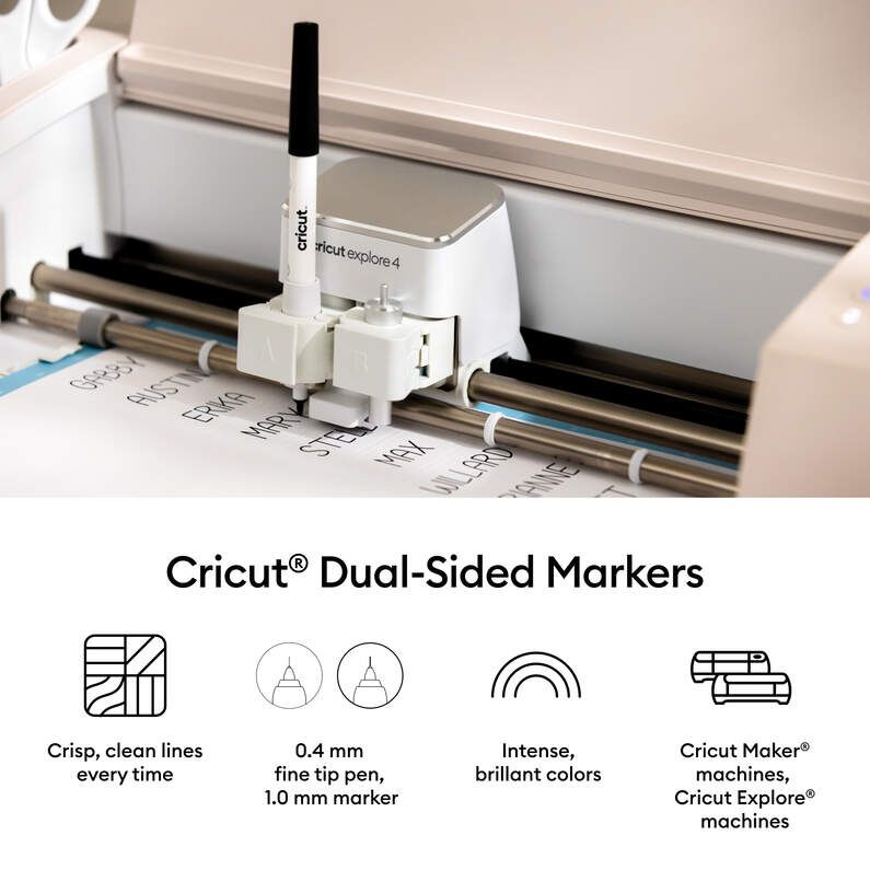 CRC-2011824 - Set de Marcadores CRICUT ULTIMATE DUAL SIDED 20 Unidades (CRC-2011824)